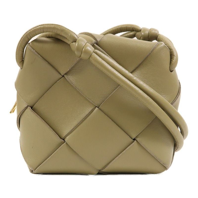BOTTEGA VENETA 羊皮皮革Shoulder Bag金扣肩背袋-0