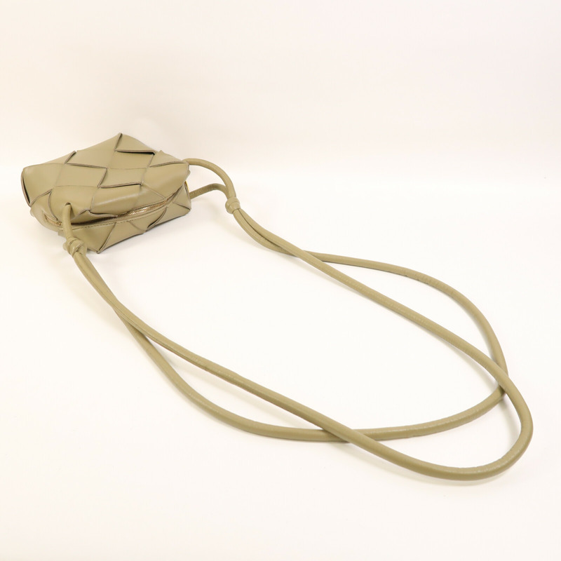 BOTTEGA VENETA 羊皮皮革Shoulder Bag金扣肩背袋-8