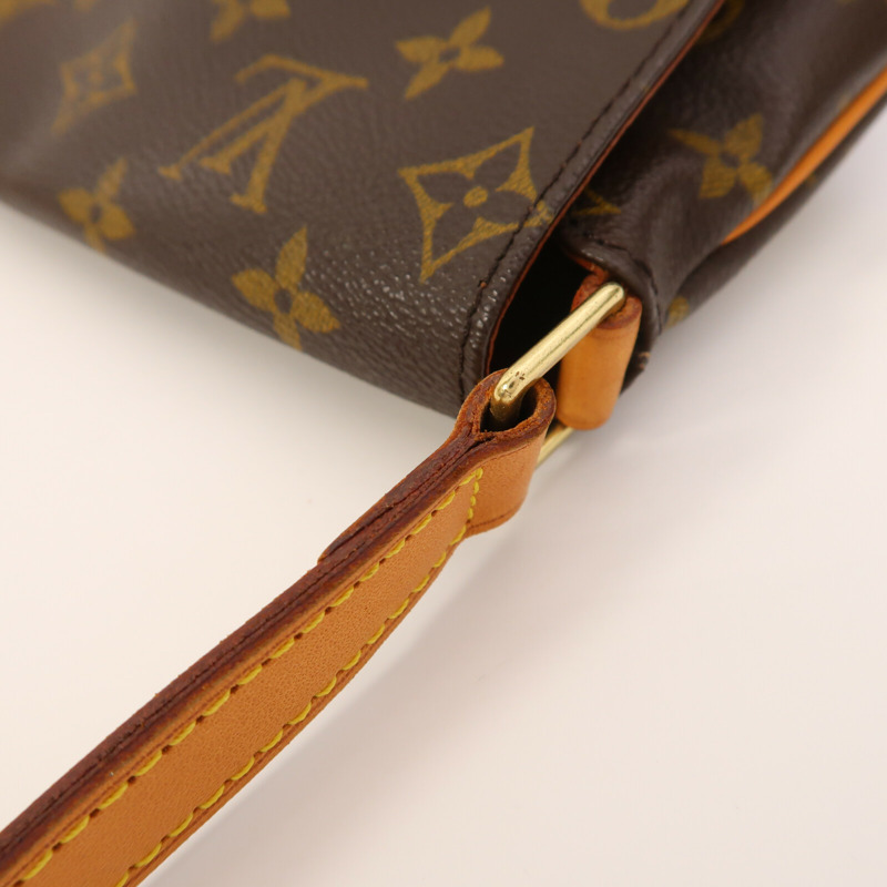 LOUIS VUITTON Monogram Musette Salsa Short金扣肩背袋-10