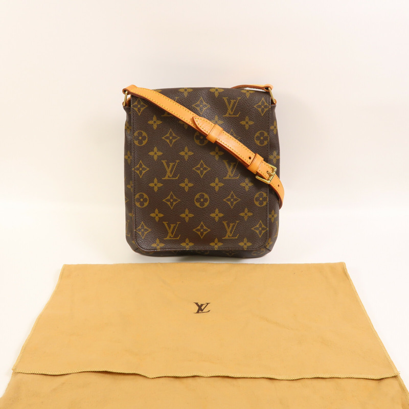 LOUIS VUITTON Monogram Musette Salsa Short金扣肩背袋-15