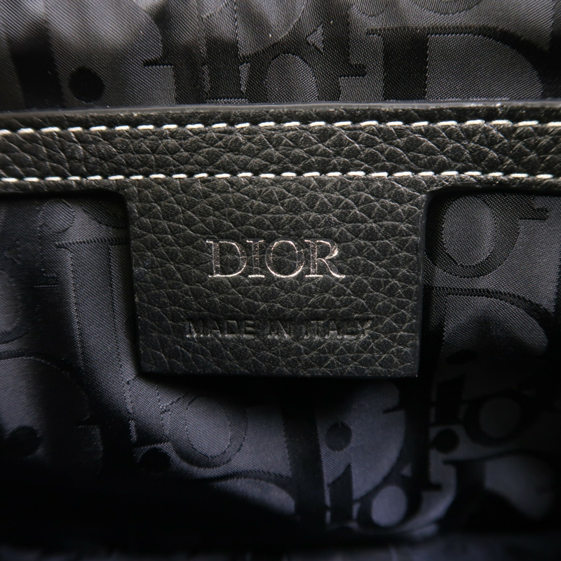 Dior 牛皮皮革Mini Saddle Messenger肩背袋-13