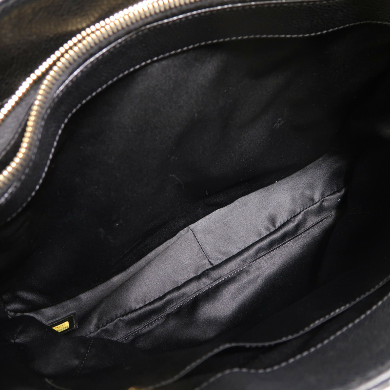 CHANEL 牛皮皮革GST Grand Shopping Tote Bag金扣鏈帶肩背袋-13