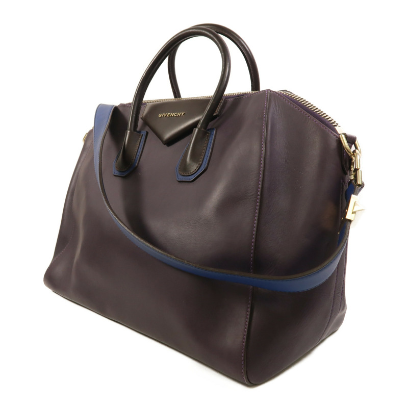 GIVENCHY 牛皮皮革Antigona Large金扣手挽肩背兩用袋-2