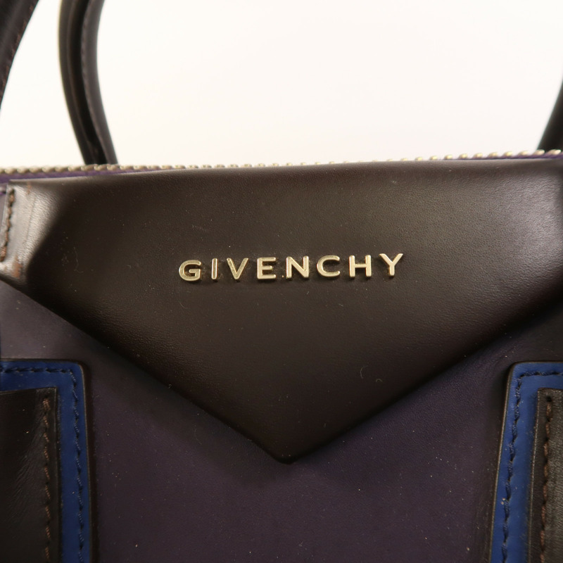 GIVENCHY 牛皮皮革Antigona Large金扣手挽肩背兩用袋-9