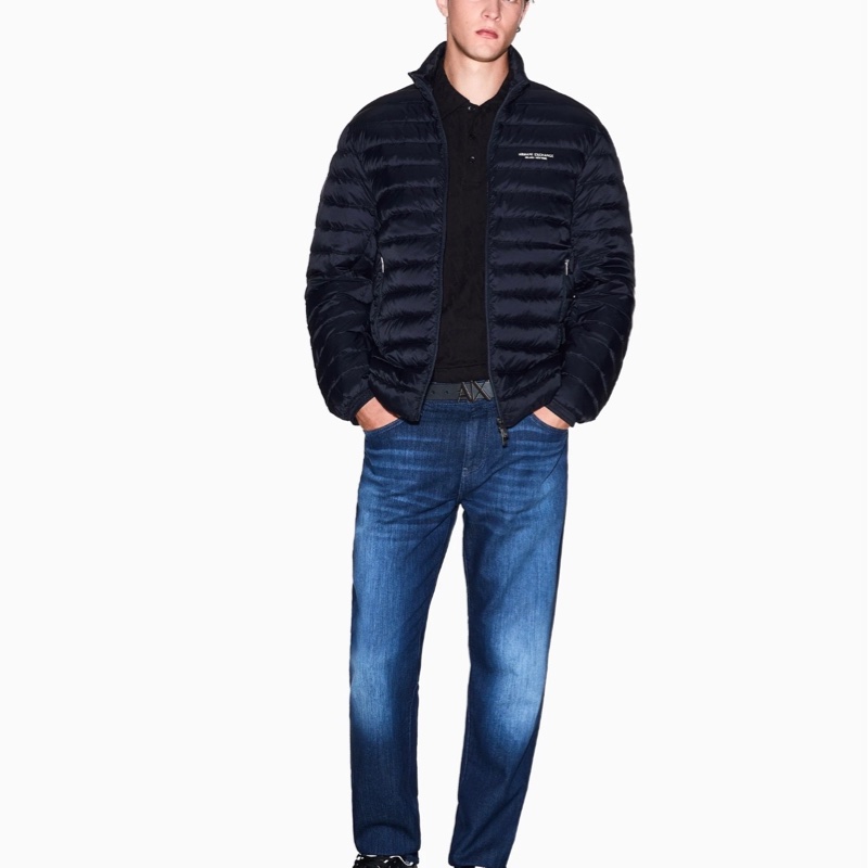 「JL精品代購」全新現貨🆕Armani 男羽絨外套 M號 （很難得有的尺寸）-3