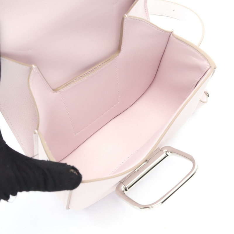 愛馬仕 (HERMES) della cavalleria 迷你肩包 Epsom 粉紅二手女款-2