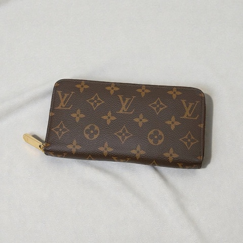 莉亞精品♡ LV 老花ㄇ拉長夾 9成新閒置品