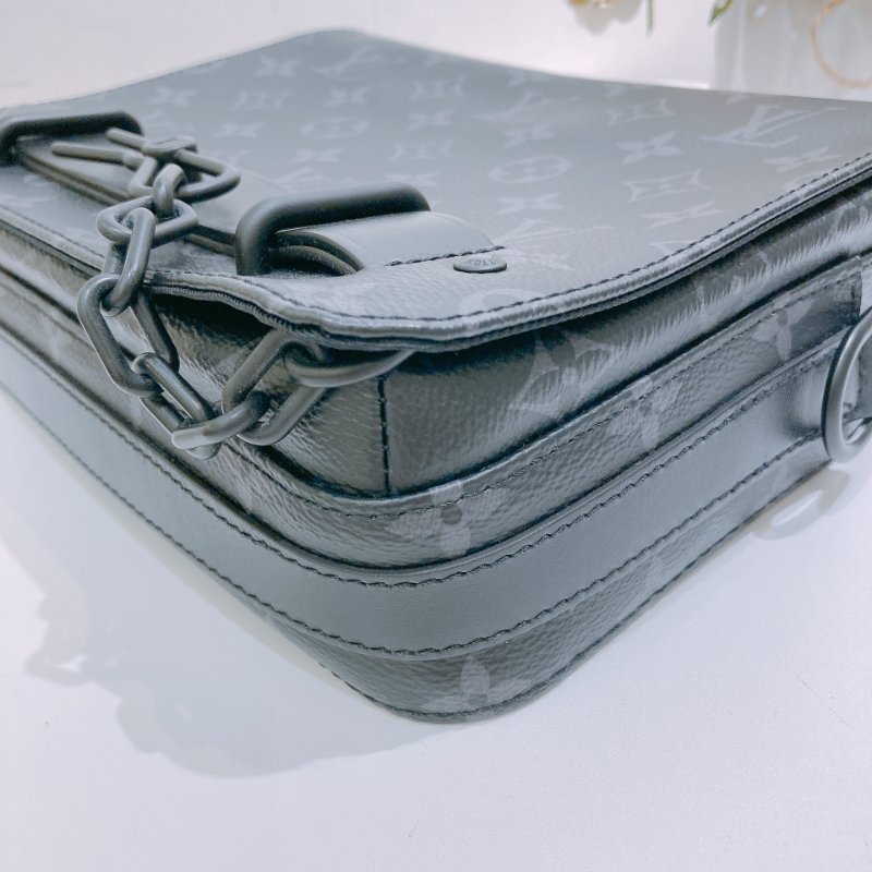 Louis Vuitton M45585 Steamer Shoulder Bag Monogram Eclipse-6