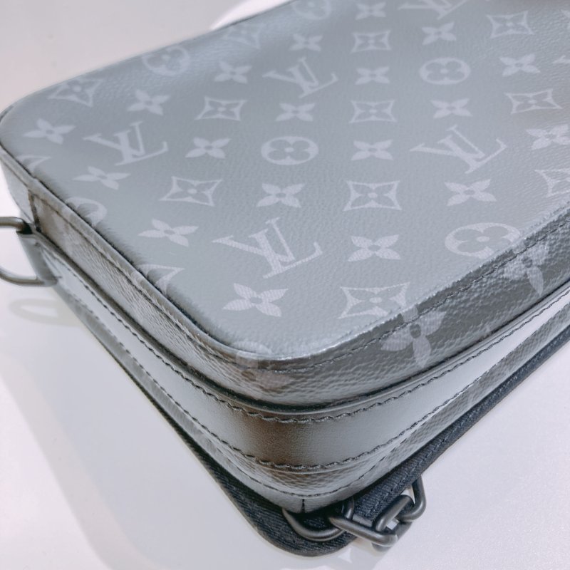 Louis Vuitton M45585 Steamer Shoulder Bag Monogram Eclipse-9