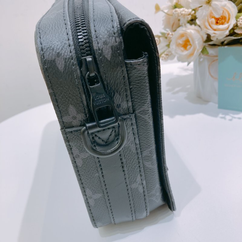 Louis Vuitton M45585 Steamer Shoulder Bag Monogram Eclipse-14