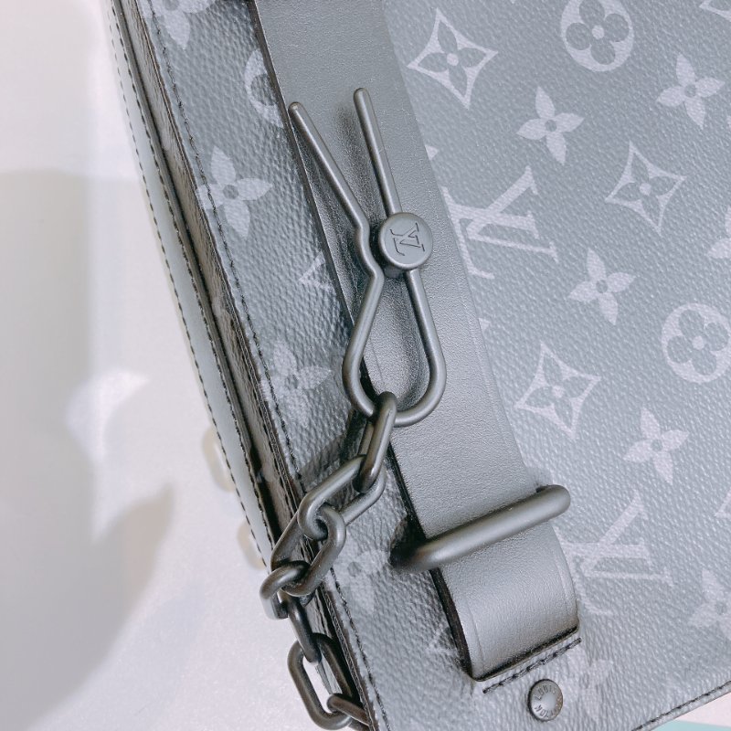 Louis Vuitton M45585 Steamer Shoulder Bag Monogram Eclipse-19