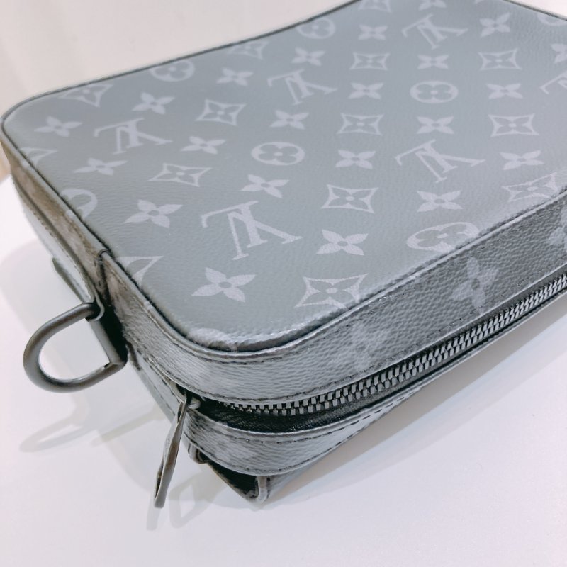 Louis Vuitton M45585 Steamer Shoulder Bag Monogram Eclipse-21