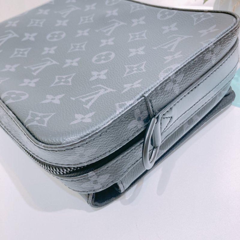 Louis Vuitton M45585 Steamer Shoulder Bag Monogram Eclipse-24