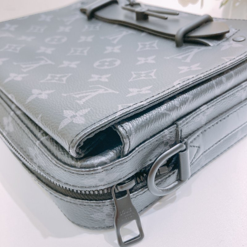 Louis Vuitton M45585 Steamer Shoulder Bag Monogram Eclipse-28