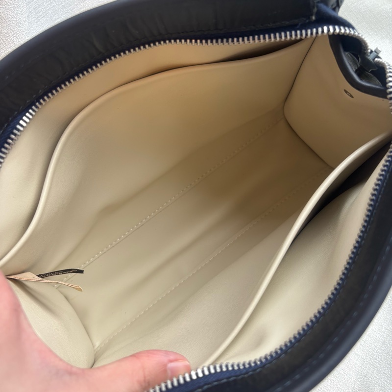 Dior 老花拉鍊信封肩背包 Navy Oblique Canvas Clutch with Strap-22