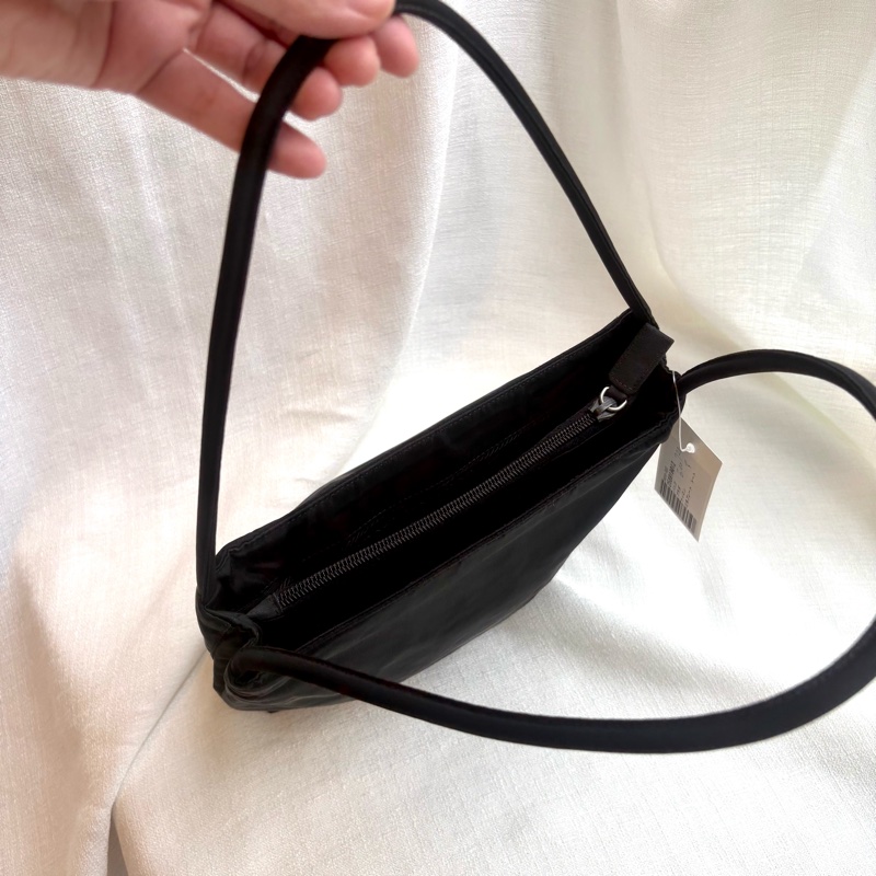 Prada 經典黑色尼龍托特包 Nylon tote bag 單肩包 手提包 23cm-30