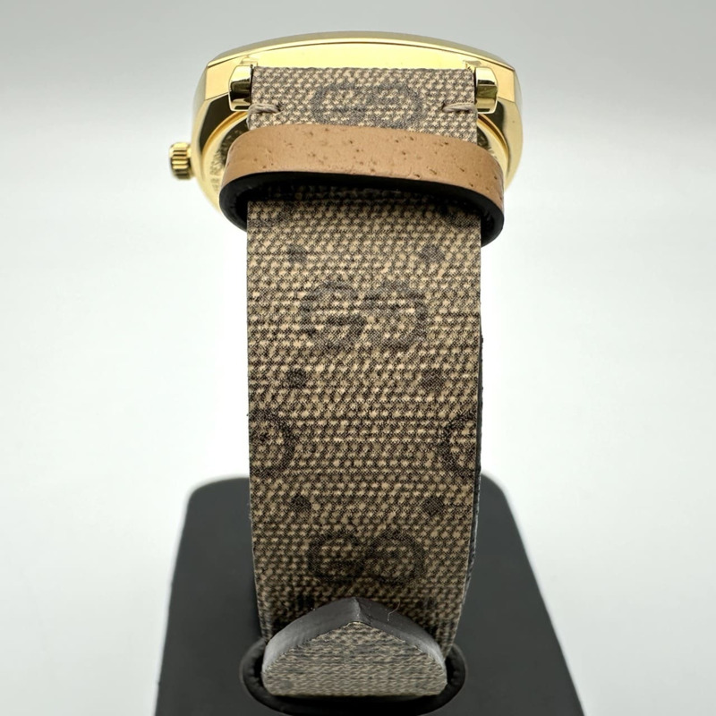 GUCCI Grip YA157420/157.4 石英錶，米奇與迪士尼聯名款，金色，男士-6
