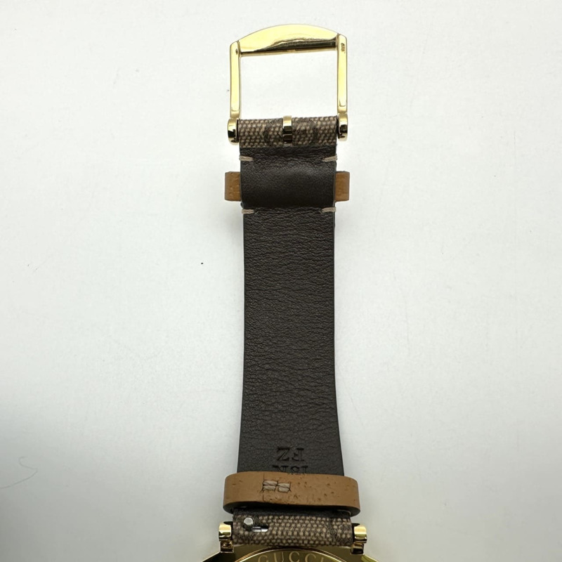 GUCCI Grip YA157420/157.4 石英錶，米奇與迪士尼聯名款，金色，男士-10