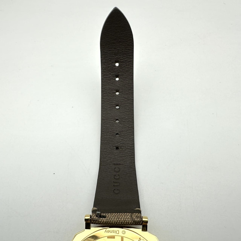 GUCCI Grip YA157420/157.4 石英錶，米奇與迪士尼聯名款，金色，男士-11