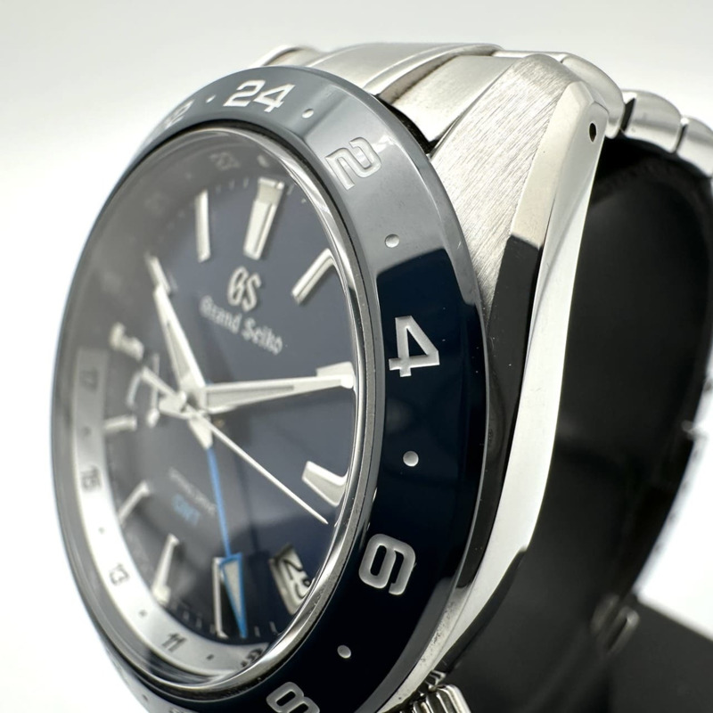 Grand Seiko Spring Drive SBGE255/9R66-0BB0 運動系列 GMT 日期腕錶,藍色,男士款-5