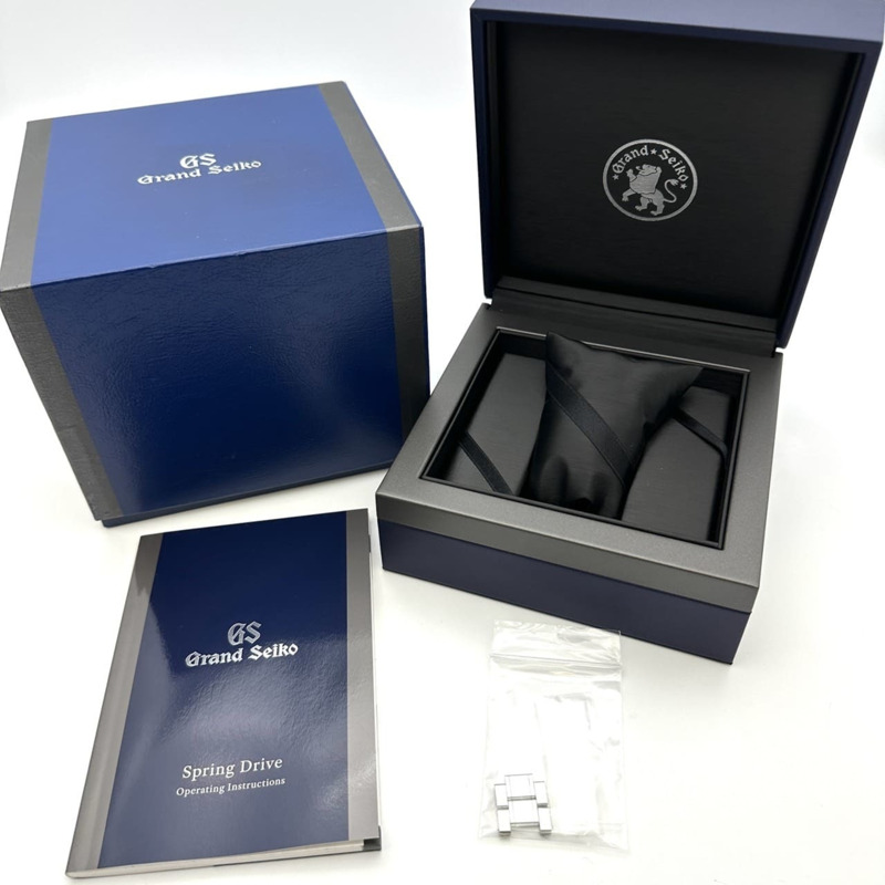 Grand Seiko Spring Drive SBGE255/9R66-0BB0 運動系列 GMT 日期腕錶,藍色,男士款-16