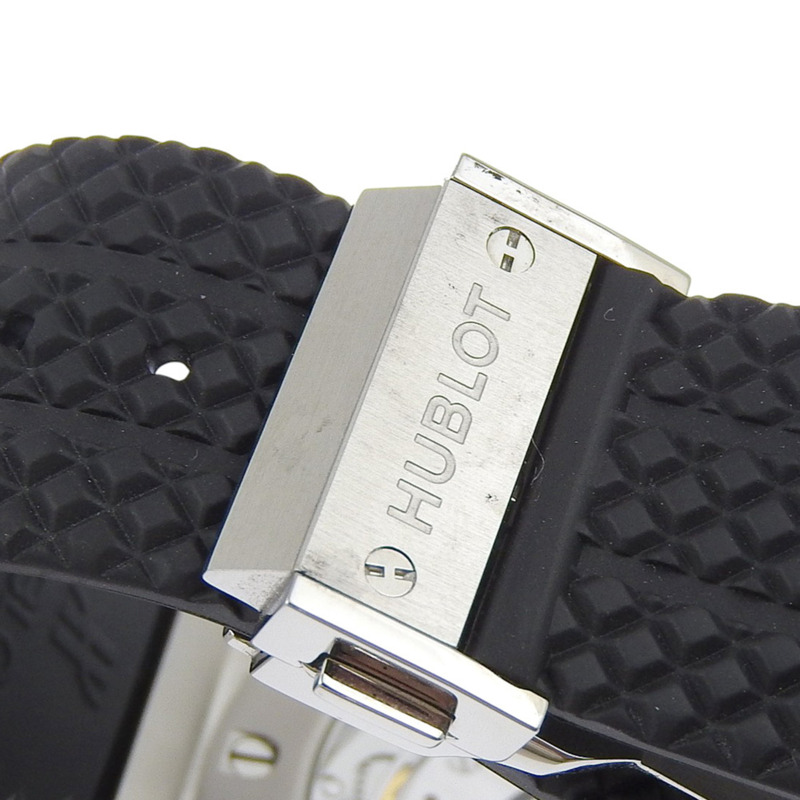 宇舶錶 Big Bang 腕錶 301.SX.130.RX 不鏽鋼 x 橡膠自動計時碼錶 黑色錶盤 BIG BANG 男錶-5