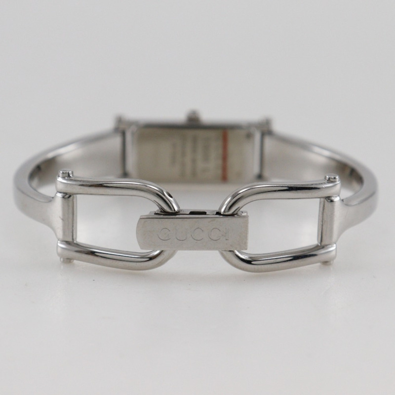 Gucci GUCCI 1500L 不鏽鋼石英模擬顯示銀色錶盤女士腕錶-4