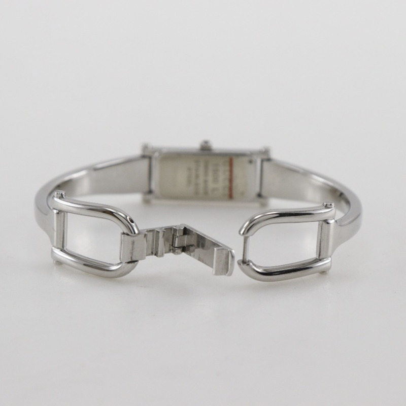 Gucci GUCCI 1500L 不鏽鋼石英模擬顯示銀色錶盤女士腕錶-6