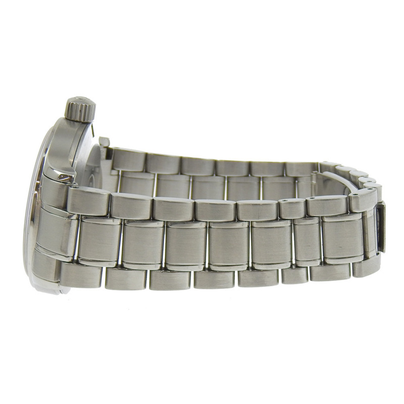 歐米茄經典系列日期顯示腕錶 5203.5 不鏽鋼自動機械男士腕錶 黑色錶盤-3