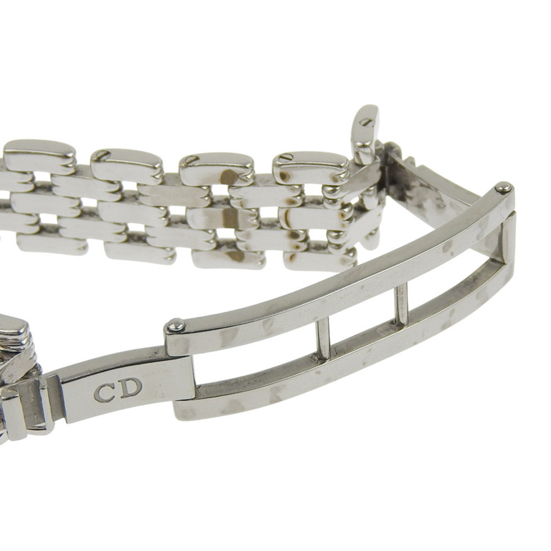 Christian Dior Bakira腕錶 D44.120 不鏽鋼石英模擬顯示 白色錶盤 女士款-7