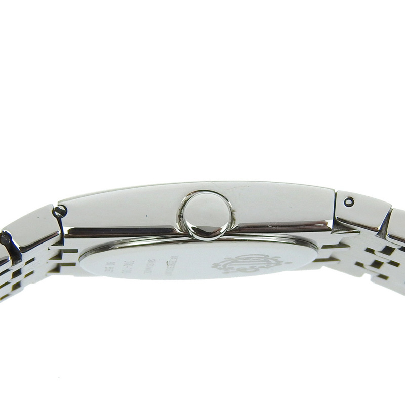 Christian Dior Miss腕錶 D70-100 不鏽鋼石英模擬顯示黑色錶盤 女士腕錶-5