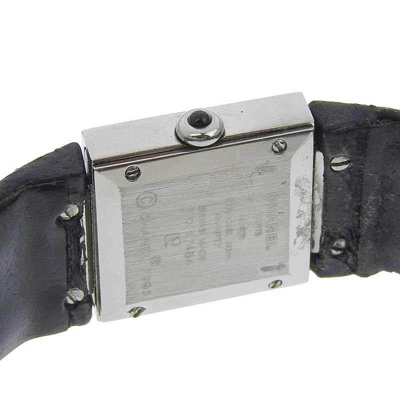 香奈兒 Matelasse H0009 女士腕錶,精鋼 x 皮革錶帶,石英模擬顯示,黑色錶盤-5