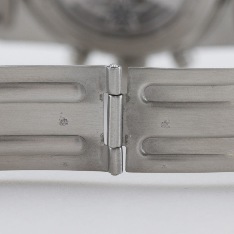 真力時 Chronomaster Revival El Primero 腕錶 50 週年限量版 型號 03.A384.400 不鏽鋼自動計時碼錶 白色錶盤 男士腕錶-7