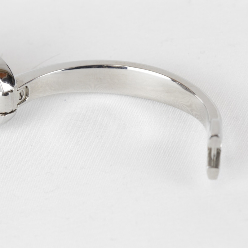 GUCCI 6800L 不鏽鋼女士石英手鐲錶-9