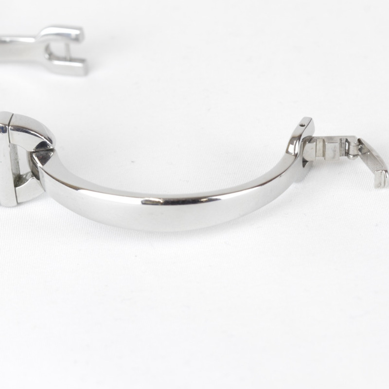 GUCCI 6800L 不鏽鋼女士石英手鐲錶-10