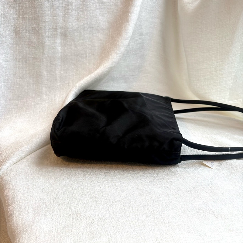 Prada 經典黑色尼龍托特包 Nylon tote bag 單肩包 手提包 23cm-3