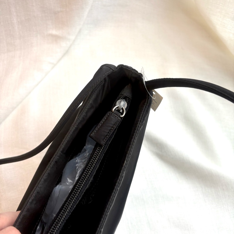 Prada 經典黑色尼龍托特包 Nylon tote bag 單肩包 手提包 23cm-24