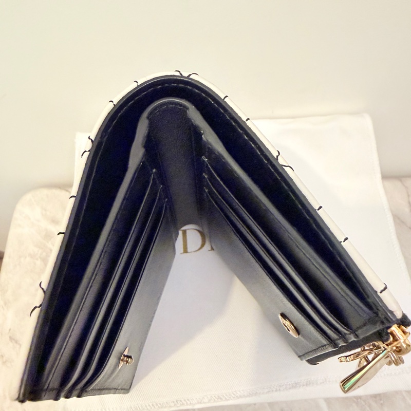 DIOR 短夾 Lady Dior Dahlia 日本限定款-2