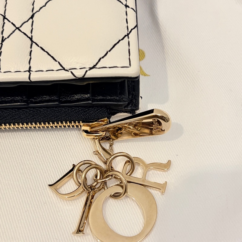 DIOR 短夾 Lady Dior Dahlia 日本限定款-3