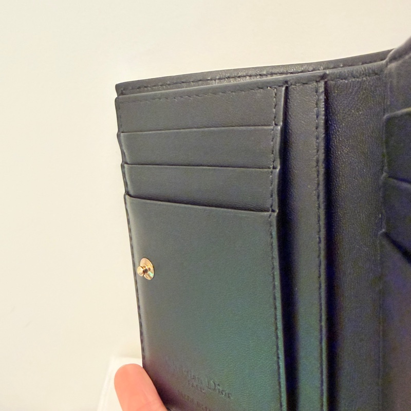 DIOR 短夾 Lady Dior Dahlia 日本限定款-6