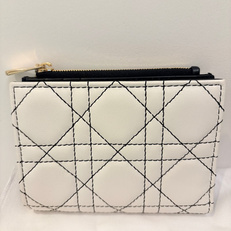 DIOR 短夾 Lady Dior Dahlia 日本限定款-3