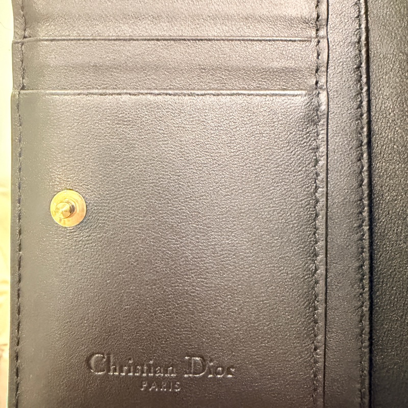 DIOR 短夾 Lady Dior Dahlia 日本限定款-7