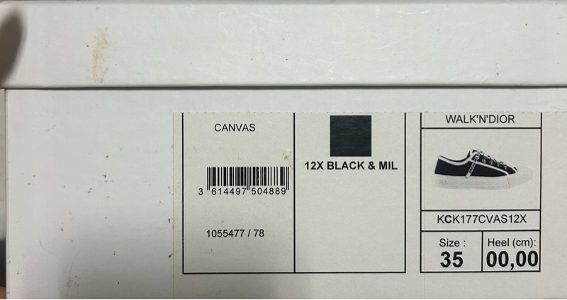 DIOR休閒鞋35號-4