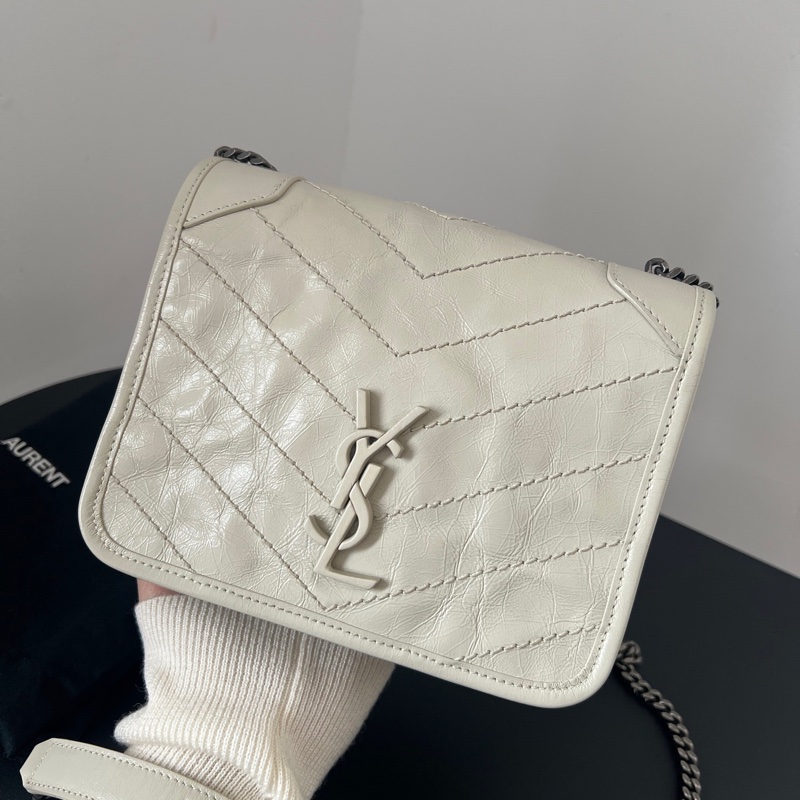 YSL奶白色Niki WOC-0