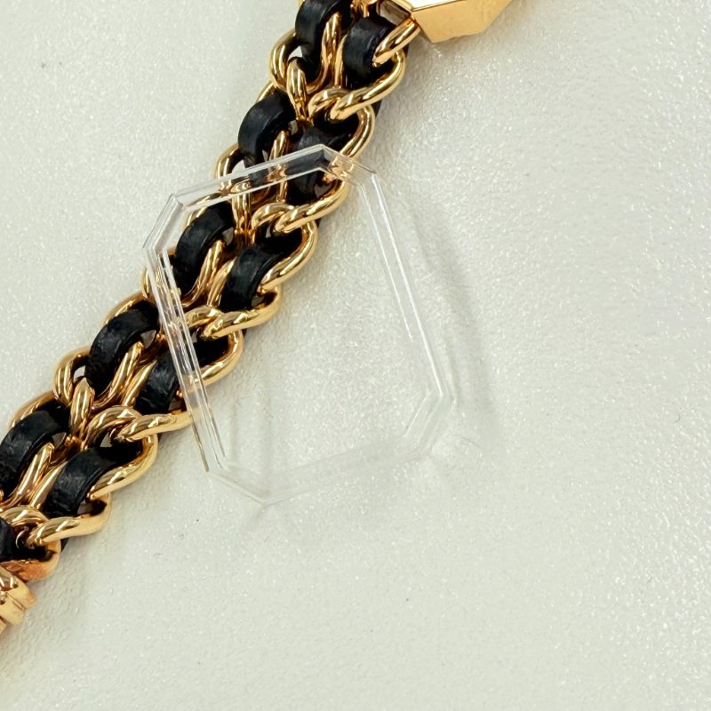 CHANEL - 金色18K皮穿鍊 Première 首映錶-10