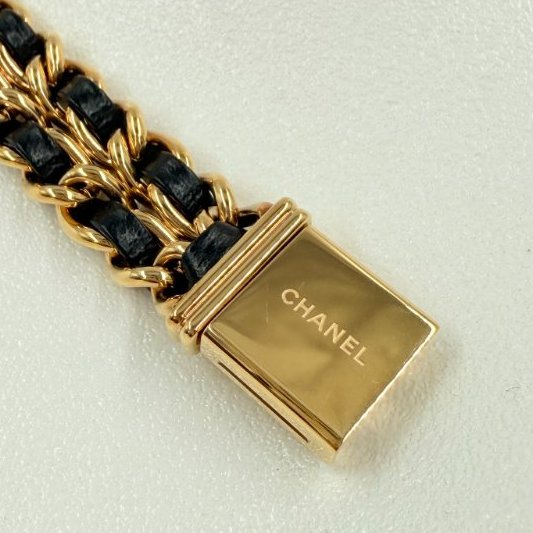 CHANEL - 金色18K皮穿鍊 Première 首映錶-14
