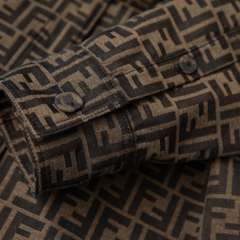 ❤️ FENDI 氣質款 經典LOGO外套 有原配腰帶-8