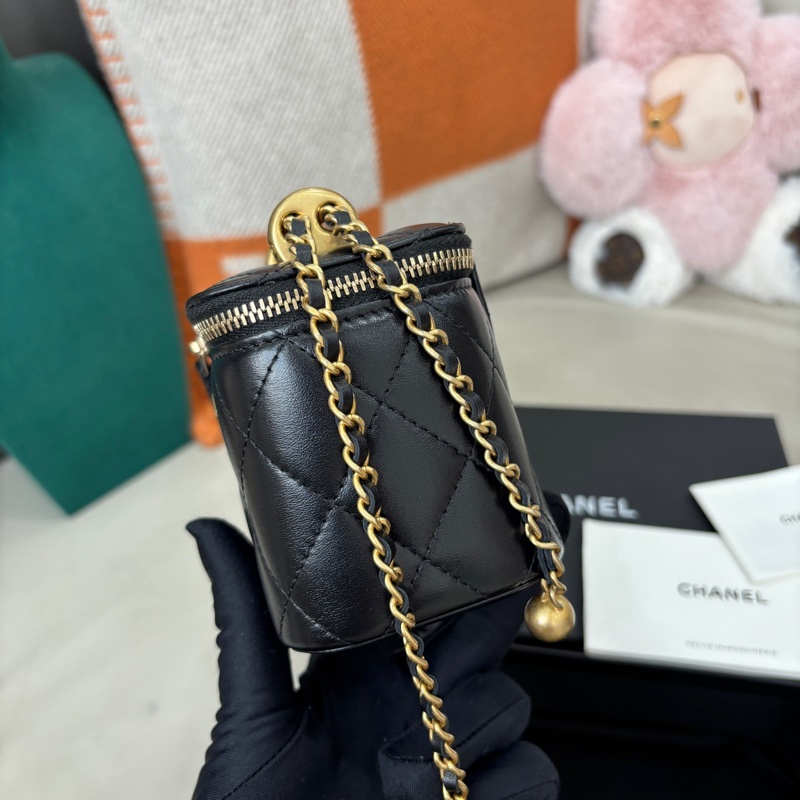 Chanel黑金金珠小盒子-2