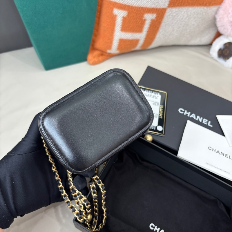 Chanel黑金金珠小盒子-6