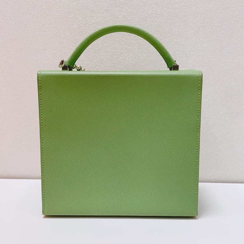 Hermes Cinhetic big 3i酪梨綠盒子肩背斜背包18×17×10 98新配件盒子塵袋-6
